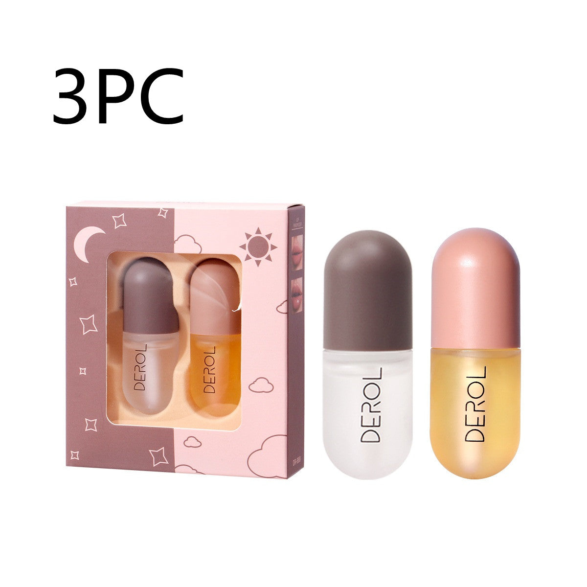 Day Night Instant Volume Lip Plumper Oil Clear Lasting Nourishing Repairing Reduce Lip Fine Line Care Lip Beauty Cosmetic - Image 12