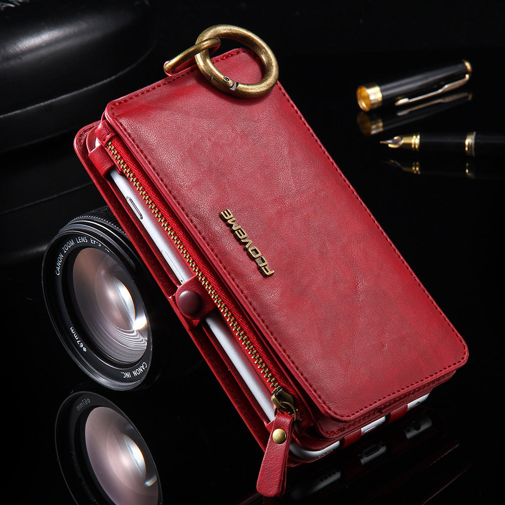 Luxury PU Leather Case For 8 Plus X XR XS Max 11 Flip Stand Wallet Cases For 8 7 Plus 6s SE Pouch Capinhas - Image 7