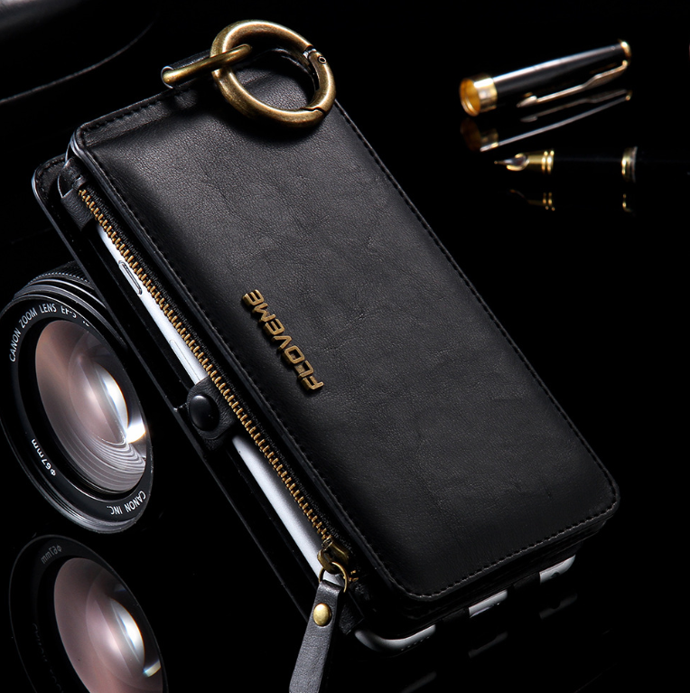 Luxury PU Leather Case For 8 Plus X XR XS Max 11 Flip Stand Wallet Cases For 8 7 Plus 6s SE Pouch Capinhas - Image 3
