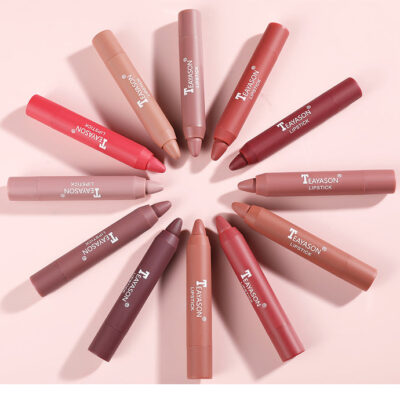 Rotating Matte Lipstick Pens Set of 12
