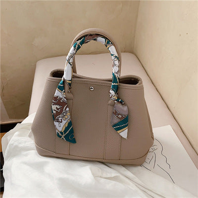 Scarf Bags New Fashion Women's Bags Shoulder Crossbody Tote Bags Wild Garden Bags Handbags Shopping Bags - Image 2