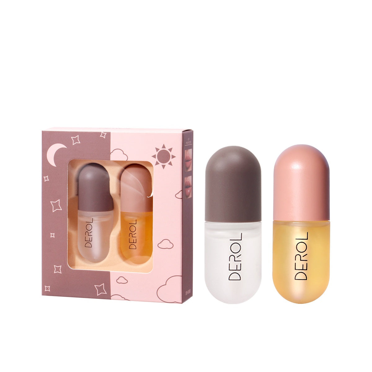Day Night Instant Volume Lip Plumper Oil Clear Lasting Nourishing Repairing Reduce Lip Fine Line Care Lip Beauty Cosmetic - Image 9