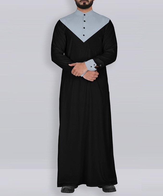 Casual Ethnic Lengthened Men'S Robe - Image 2