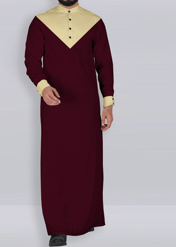 Casual Ethnic Lengthened Men'S Robe - Image 5