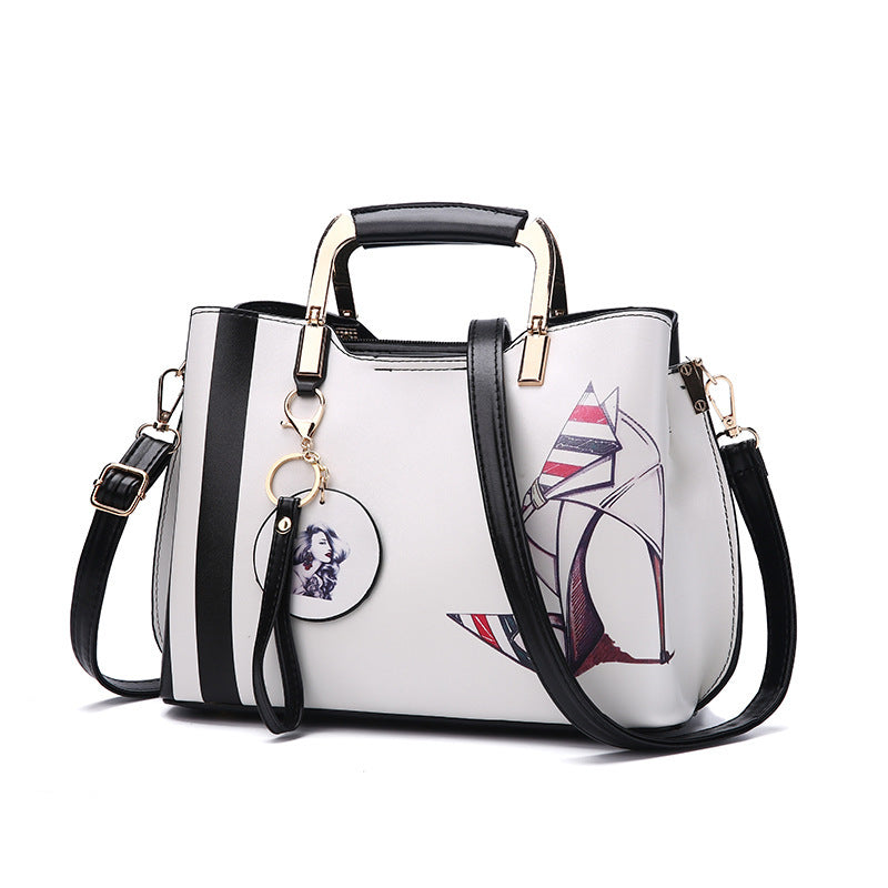European And American New Fashion Ladies Portable Messenger Bags Trend Killer Bags Ladies Bags - Image 10