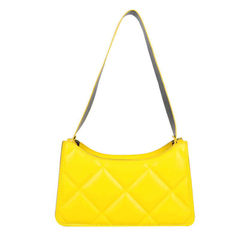 Ladies Bags Shoulder Underarm Bags Diagonal Bags Lingge Casual Small Square Bags - Image 13