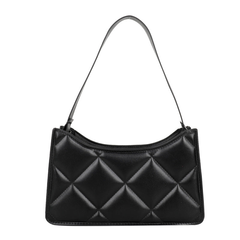 Ladies Bags Shoulder Underarm Bags Diagonal Bags Lingge Casual Small Square Bags - Image 4