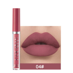 Non-fading Matte Lip Gloss Liquid Lipstick #04 (FREE SHIP WORLDWIDE)