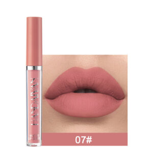 Non-fading Matte Lip Gloss Liquid Lipstick #07 (FREE SHIP WORLDWIDE)