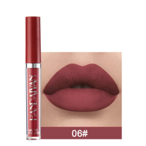 Non-fading Matte Lip Gloss Liquid Lipstick #06 (FREE SHIP WORLDWIDE)