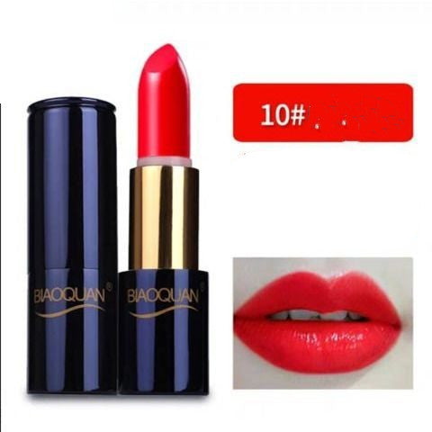 China Red Shining Lip Glaze Glitter Moisturising Lipstick