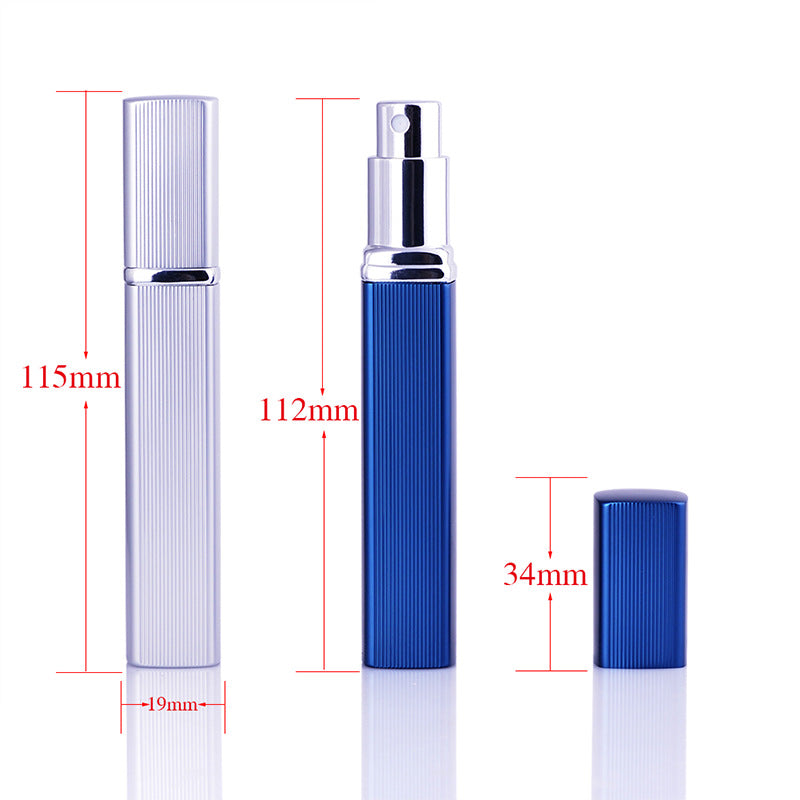 12ML Aluminum Perfume Tube Aluminum Tube Perfume Bottle Glass Bottle Empty Bottle Lipstick Type Perfume Bottled Square - Image 9