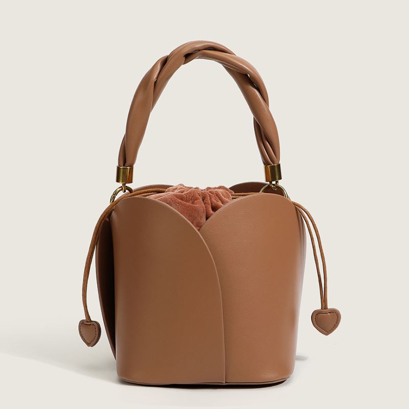 Style Fashion Women Bag In Handbags Genuine Leather Tote Sling Shoulder Ladies Handbag Luxury Flowers Design Bucket Bags - Image 7