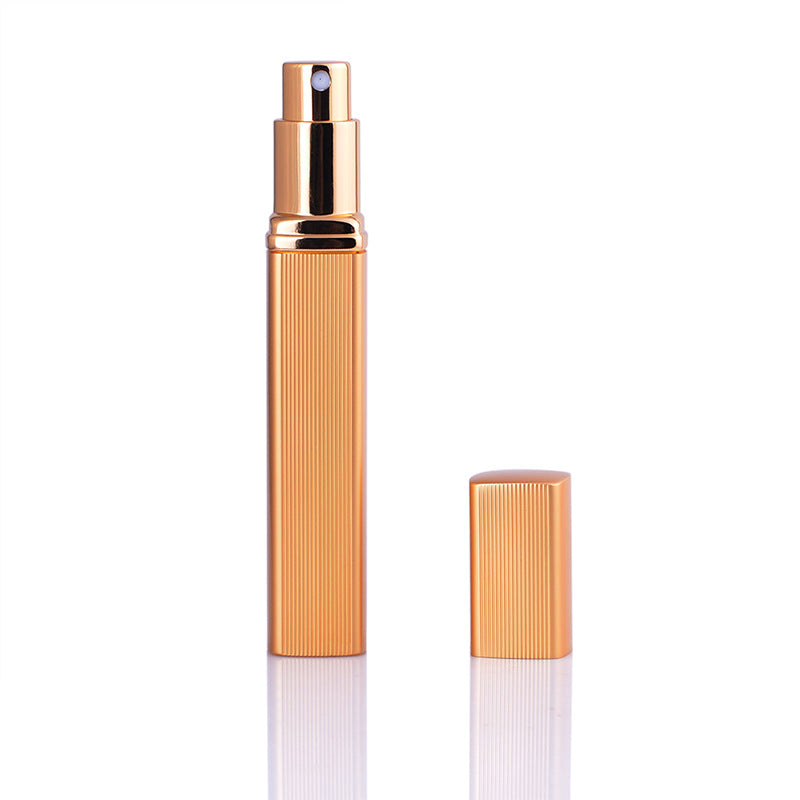 12ML Aluminum Perfume Tube Aluminum Tube Perfume Bottle Glass Bottle Empty Bottle Lipstick Type Perfume Bottled Square - Image 2