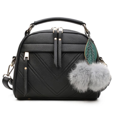 Hair ball, shoulder bag, shoulder bag