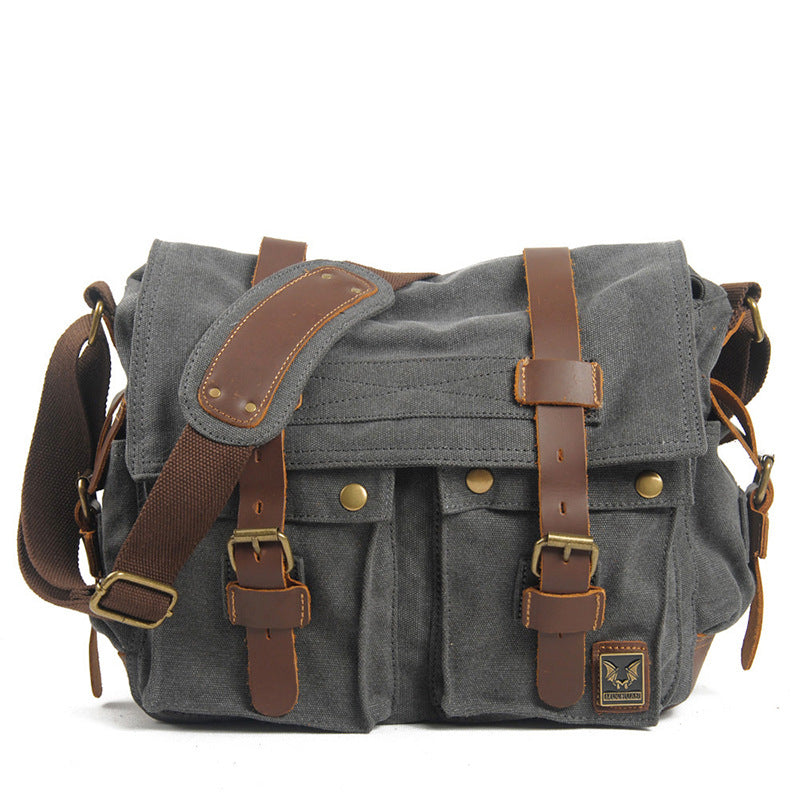 Men's And Women's Messenger Bags Horizontal Square Type - Image 13