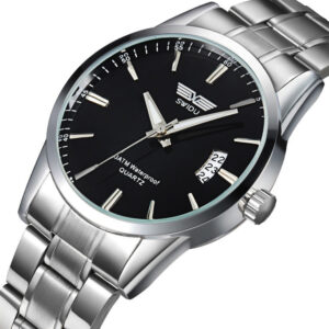 New watches, men’s single day steel watches, non mechanical watches, foreign trade watches wholesale