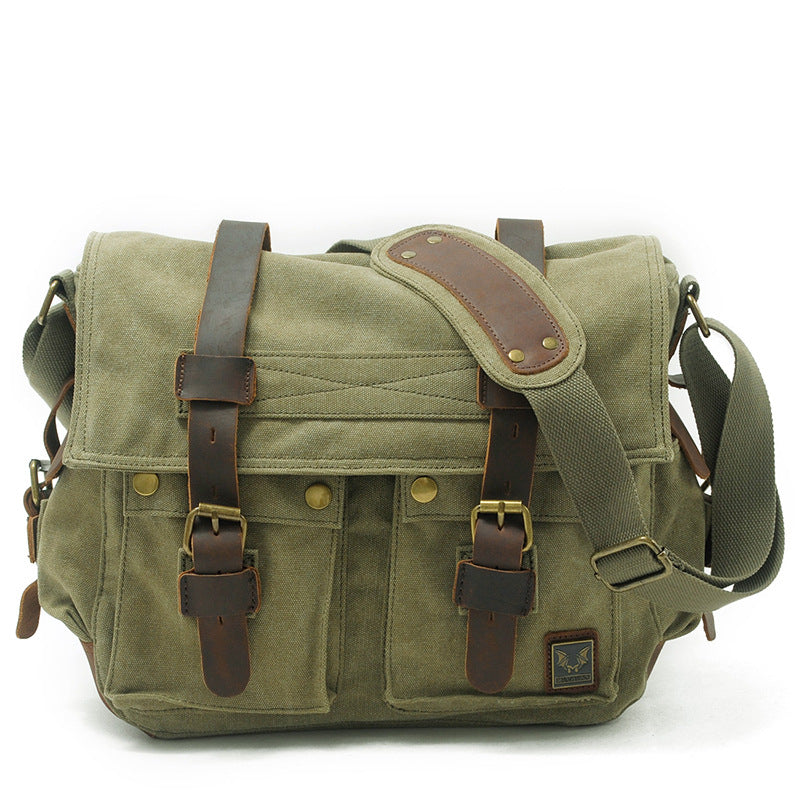 Men's And Women's Messenger Bags Horizontal Square Type - Image 12