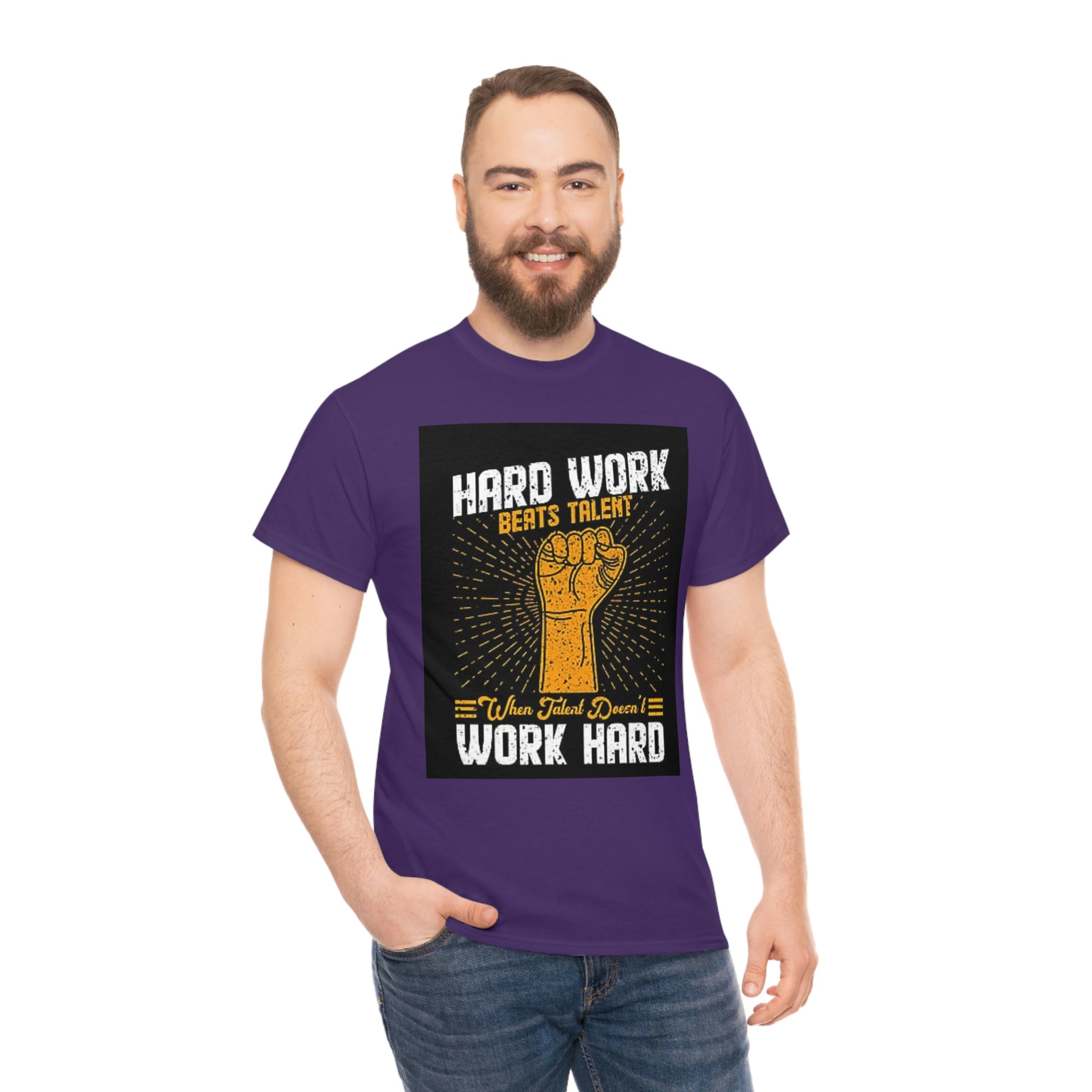 Unisex Heavy Cotton Tee - Image 47
