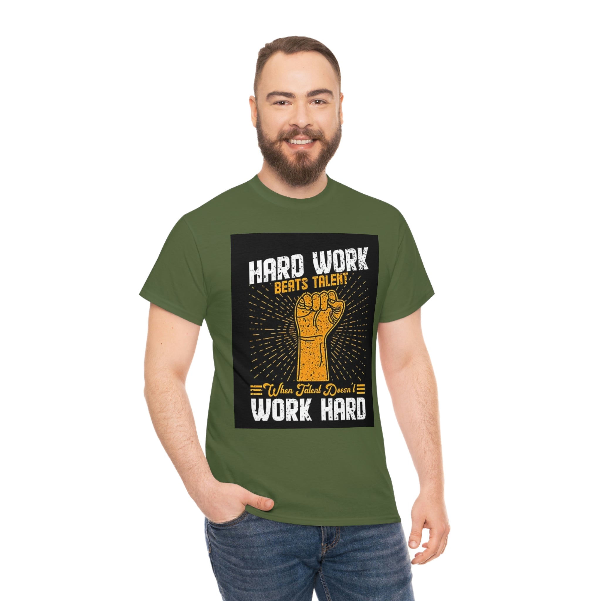 Unisex Heavy Cotton Tee - Image 17