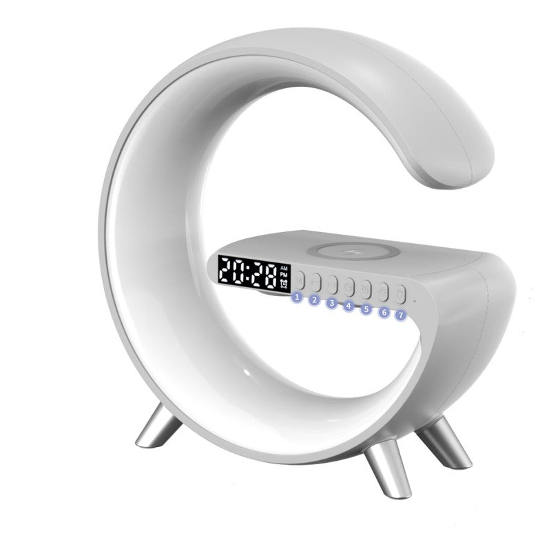 2023 New Intelligent LED Lamp Bluetooth Speake Wireless Charger Atmosphere Lamp App Control For Bedroom Home Decor - Image 9