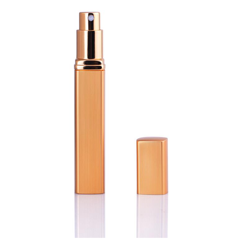 12ML Aluminum Perfume Tube Aluminum Tube Perfume Bottle Glass Bottle Empty Bottle Lipstick Type Perfume Bottled Square - Image 12