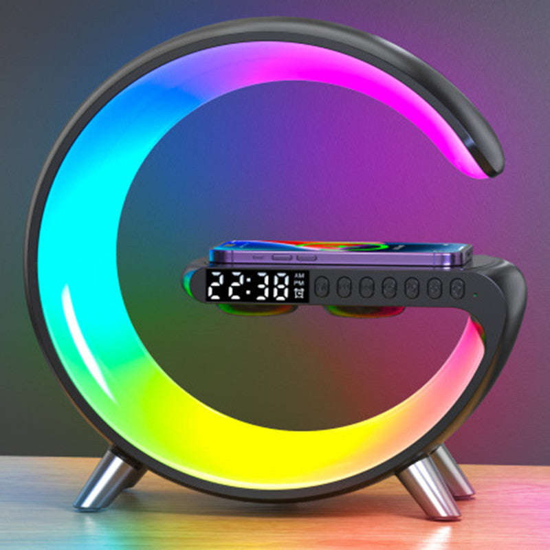 2023 New Intelligent LED Lamp Bluetooth Speake Wireless Charger Atmosphere Lamp App Control For Bedroom Home Decor - Image 5