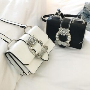 Fashion Designer Famous Bags For Women Designer Diamond Lock Bags Quality PU Leather Women Handbags Elegant Lady Shoulder Bags Fashion Designer Famous Bags For Women Designer Diamond Lock Bags Quality PU Leather Women Handbags Elegant Lady Shoulder Bags