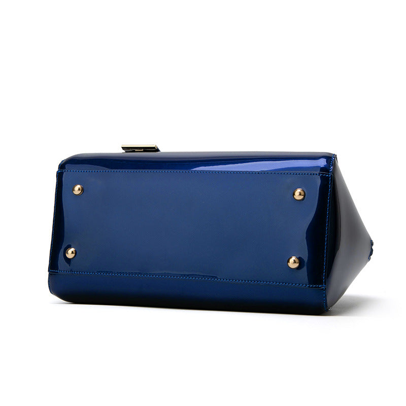 Patent Leather Handbags Shiny Handbag Fashion One-shoulder Diagonal Bag - Image 2