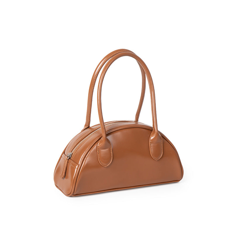 Women's New Retro Grand Handbag Semicircle - Image 8