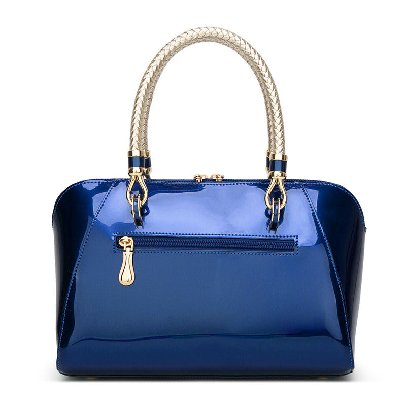 Patent Leather Handbags Shiny Handbag Fashion One-shoulder Diagonal Bag - Image 4