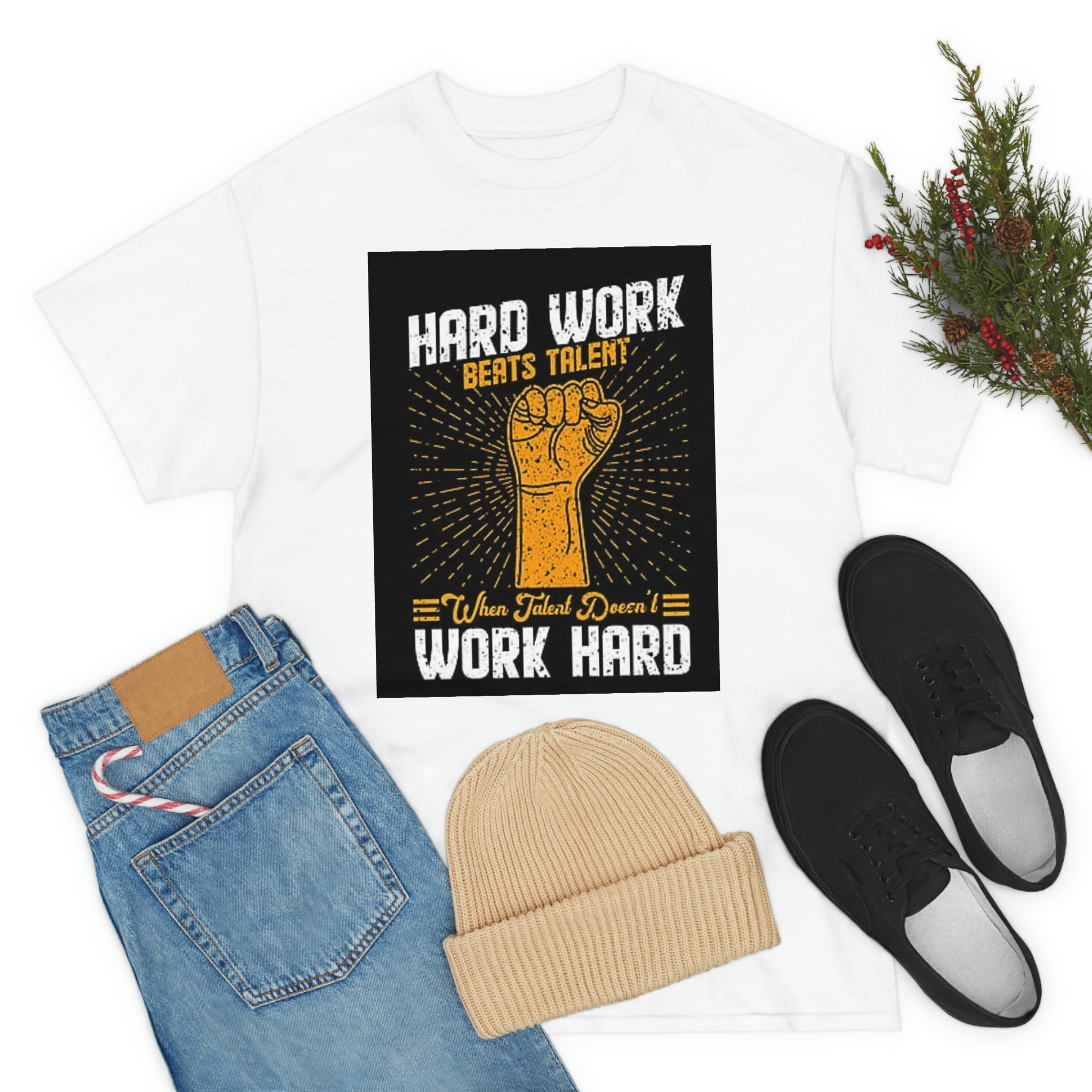 Unisex Heavy Cotton Tee - Image 5