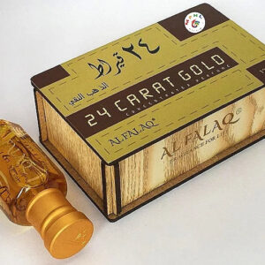 MFHL Gifting 24 Carat Gold Attar Perfume With Wooden Case Box