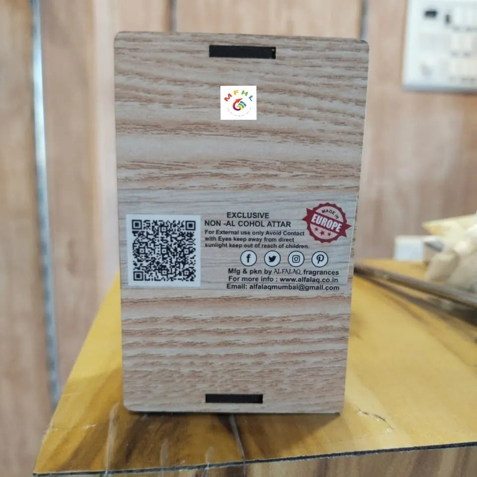 MFHL Gifting Misk Rijali Attar Perfume With Wooden Case Box - Image 3