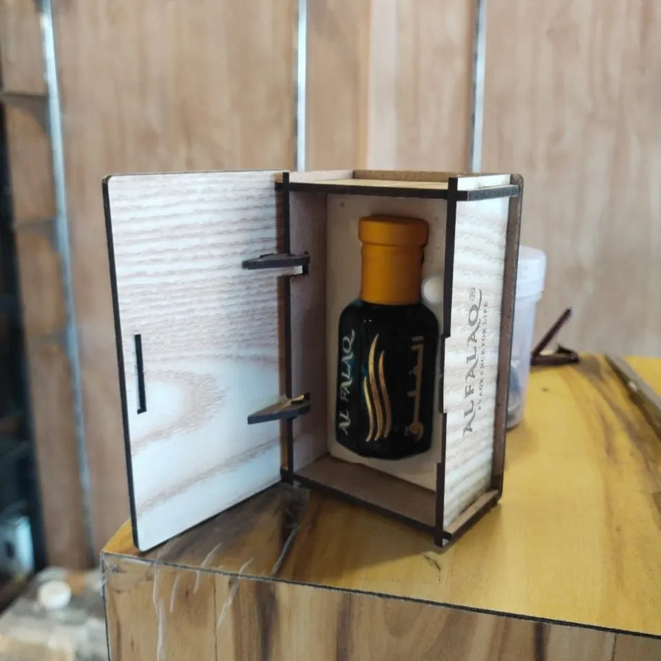 MFHL Gifting Misk Rijali Attar Perfume With Wooden Case Box - Image 2