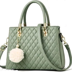 Green Handbag For Women And Girls