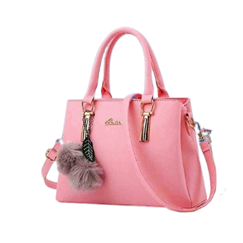 Baby Pink Fashionable Designer Handbag for Girls - Image 2