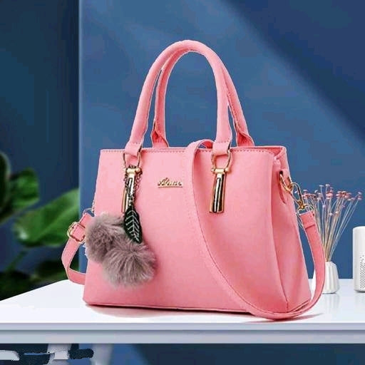 Baby Pink Fashionable Designer Handbag for Girls
