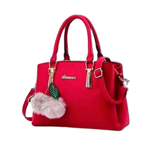 Red Fashionable Designer Handbag for Girls - Image 2