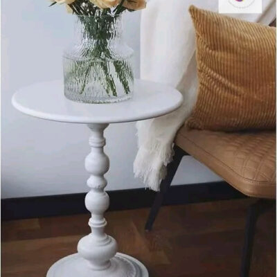 White Luxury Coffee and Lamp Table