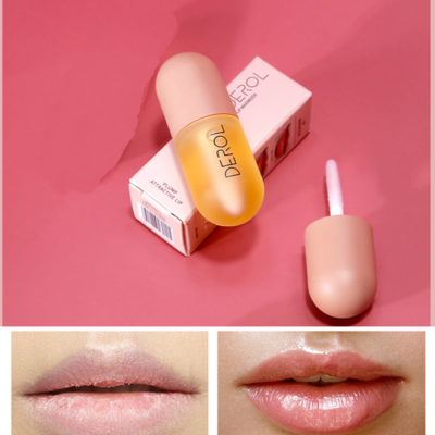 Day Night Instant Volume Lip Plumper Oil Clear Lasting Nourishing Repairing Reduce Lip Fine Line Care Lip Beauty Cosmetic