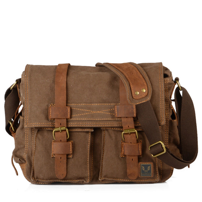 Men's And Women's Messenger Bags Horizontal Square Type - Image 17