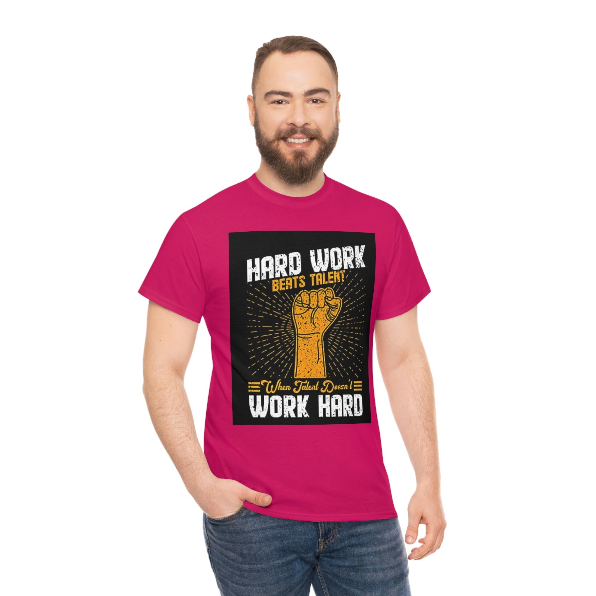 Unisex Heavy Cotton Tee - Image 52