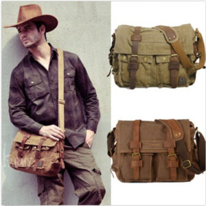 Men’s And Women’s Messenger Bags Horizontal Square Type