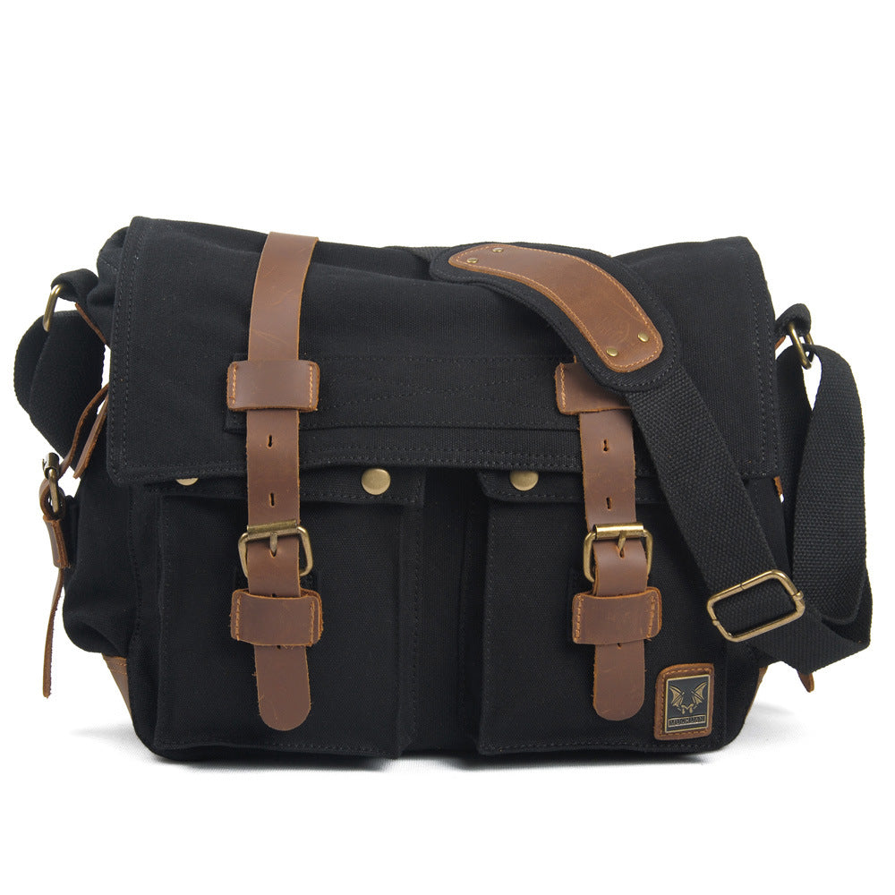Men's And Women's Messenger Bags Horizontal Square Type - Image 3