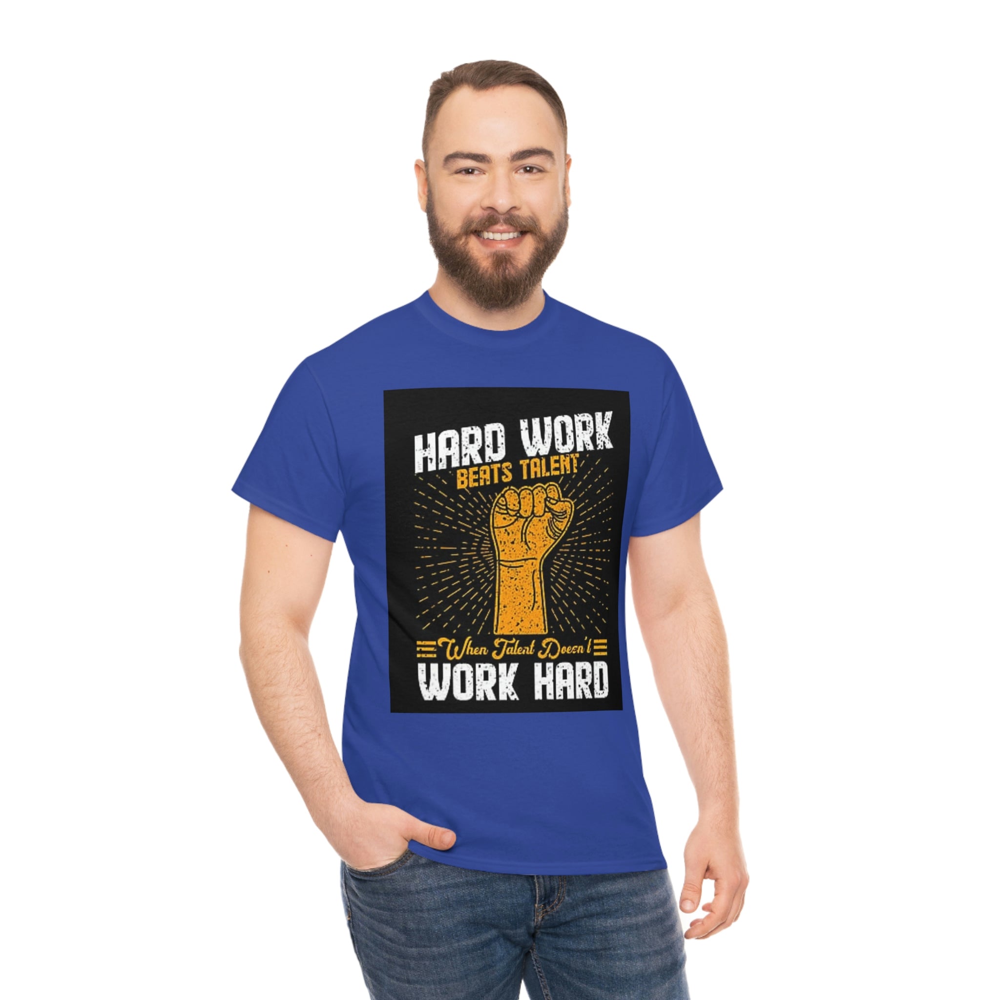 Unisex Heavy Cotton Tee - Image 42