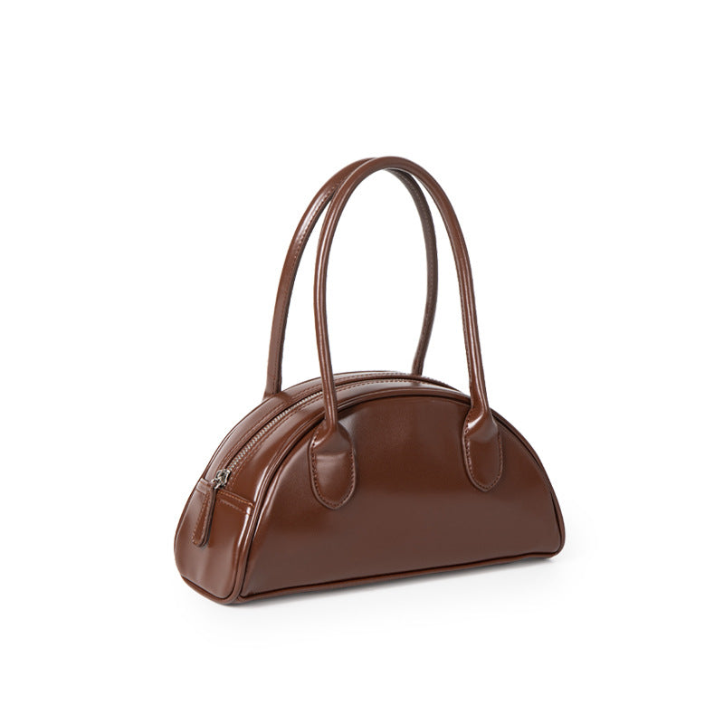 Women's New Retro Grand Handbag Semicircle - Image 9