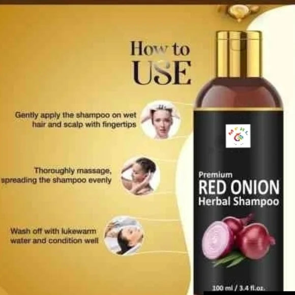MFHL Herbal Onion Shampoo to Control Hairfall, Hairloss & Dandruff - Image 4