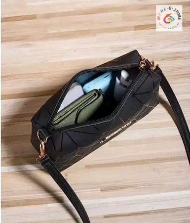 Black Sling Bag for Women - Image 2