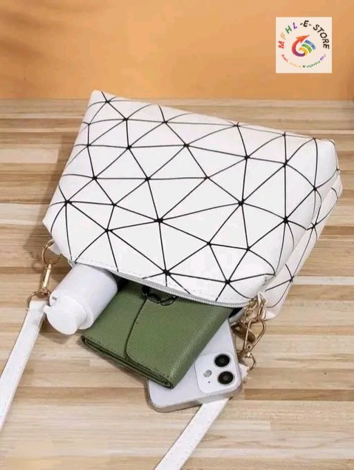 White Sling Bag for Women - Image 2